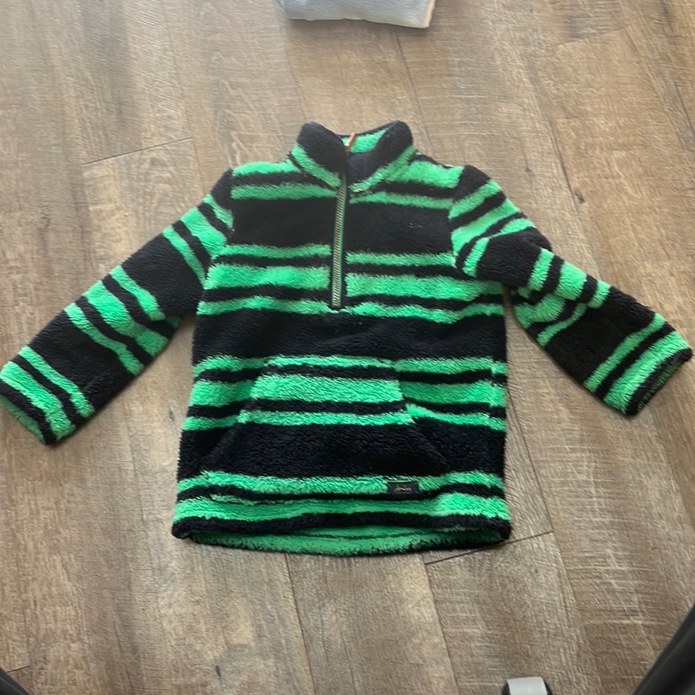 Joules fuzzy half zip